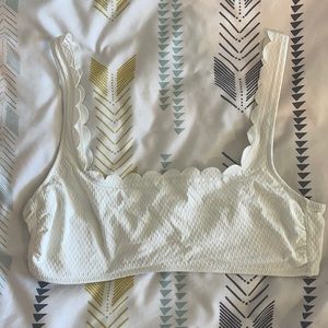 White bikini top